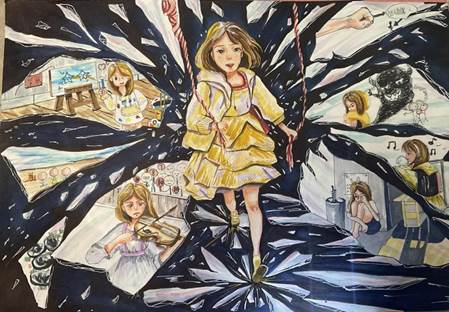 beat365英国官网网站—绘画作品—肖婧